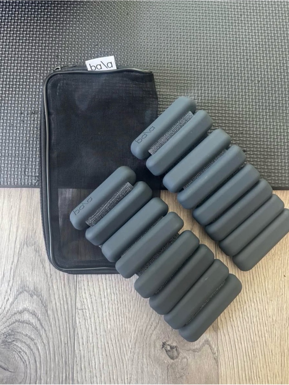 Bala Ankle / Wrist Set - Charcoal